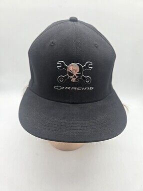 Chevy Racing Mr. Crosswrench Flat Bill Hat.  One Size Fits Most